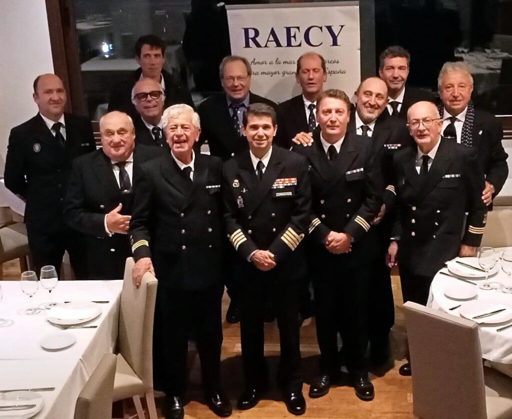 Los capitanes de yate celebran la Navidad