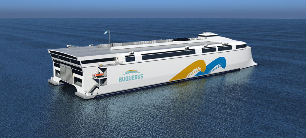 Incat construye el fast ferry eléctrico más grande del mundo