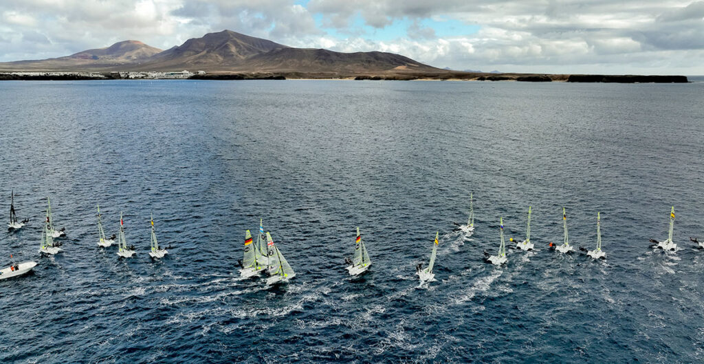 Más de 350 regatistas de 39 nacionalidades competirán por la Lanzarote International Regatta