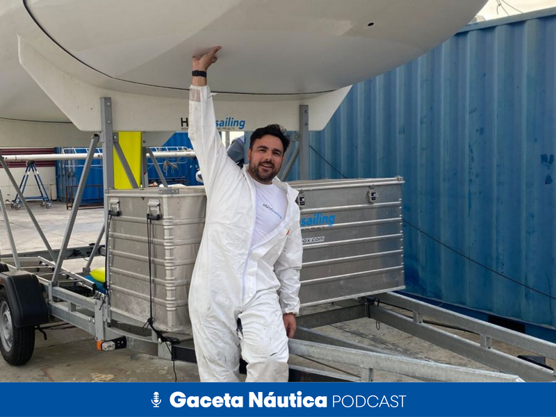 Hugo Ramón pone proa a su cuarta Mini Transat