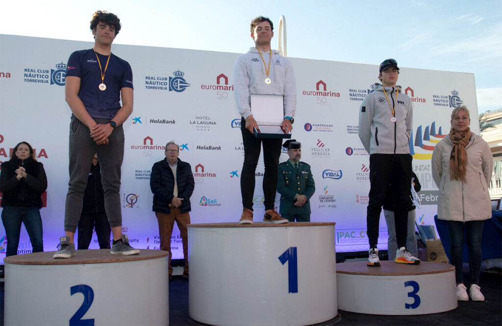 David Ponseti y Marga Perelló, los mejores de España en ILCA 6