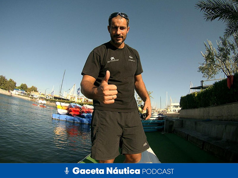 Ismael Uali, entrenador de piragüismo y formador en valores