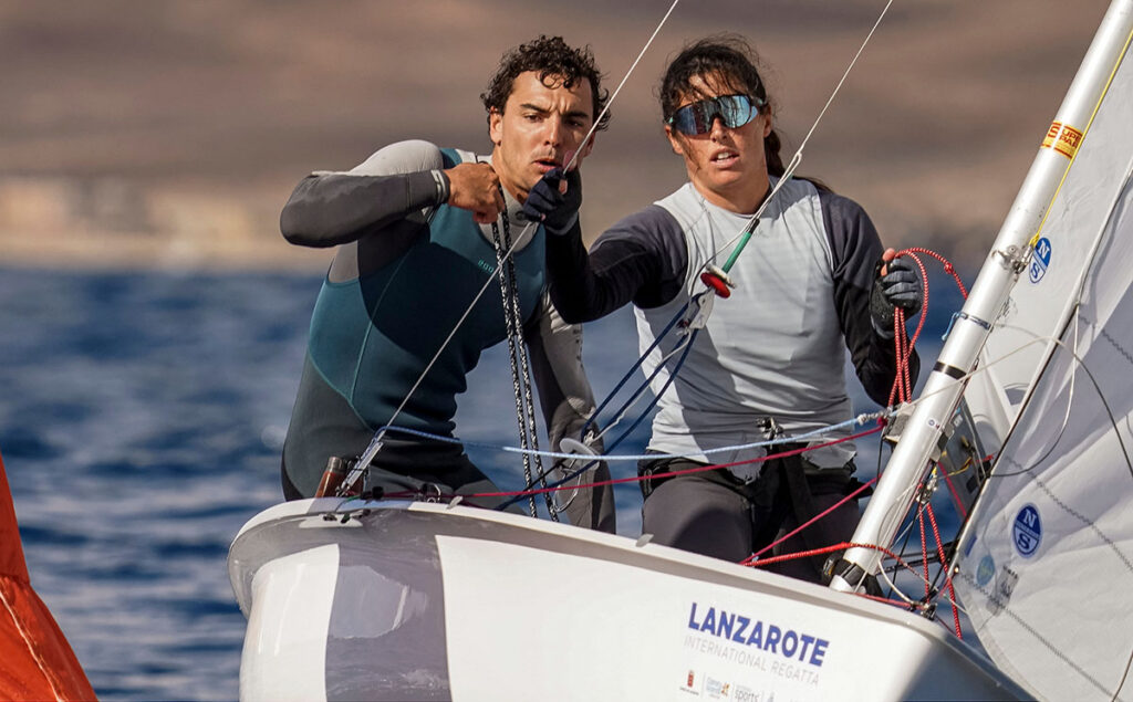 El viento se hace esperar en la jornada inaugural de la Lanzarote International Regatta