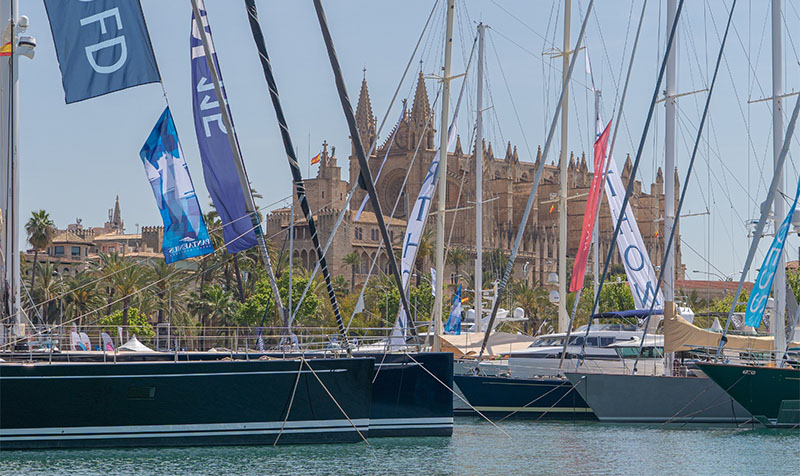 La ciudad de Palma se apunta al azul con el Boatshow