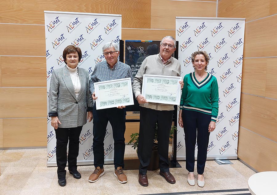 La AEMET premia a sus “vigilantes altruistas”