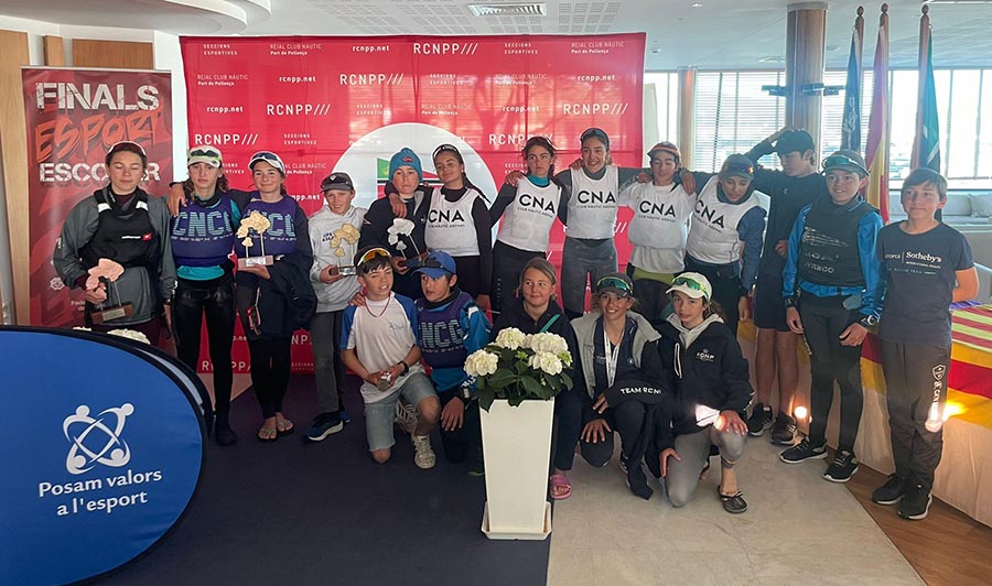 Sean Sadler gana las Finales Escolares de la clase Optimist