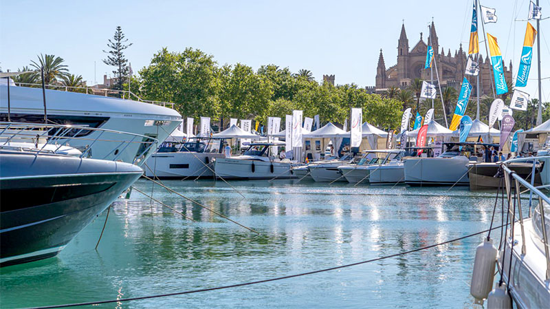 Lleno total del Palma International Boat Show a un mes del comienzo
