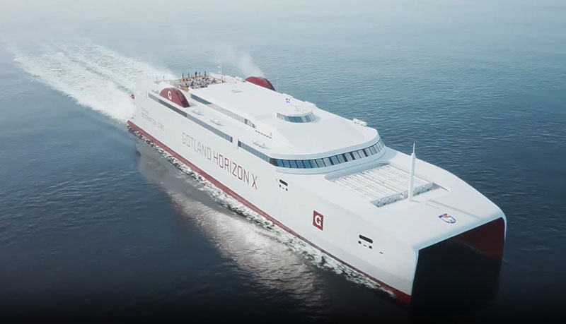 ¿Es este el futuro de los ferries entre la Península y Baleares?