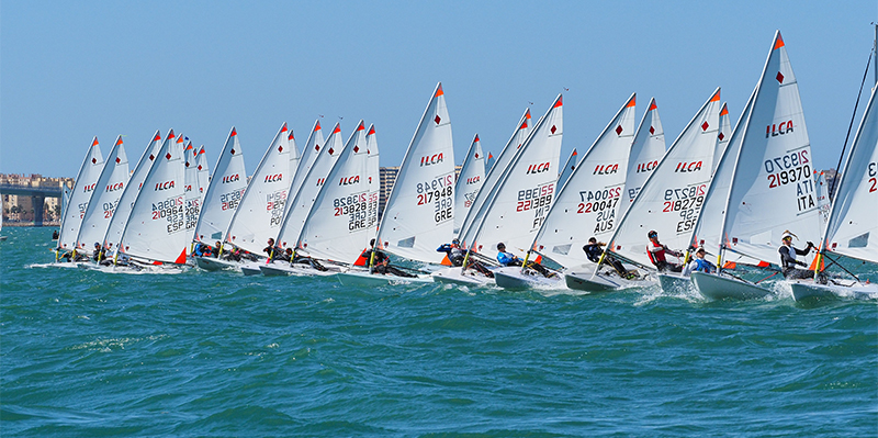 El mejor ILCA 4 europeo se decide en Cádiz