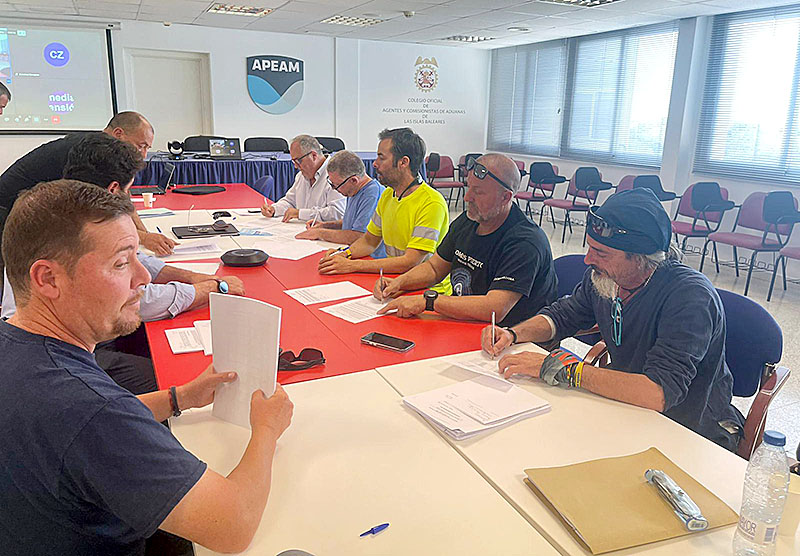 Los estibadores del puerto de Palma ya tienen convenio colectivo