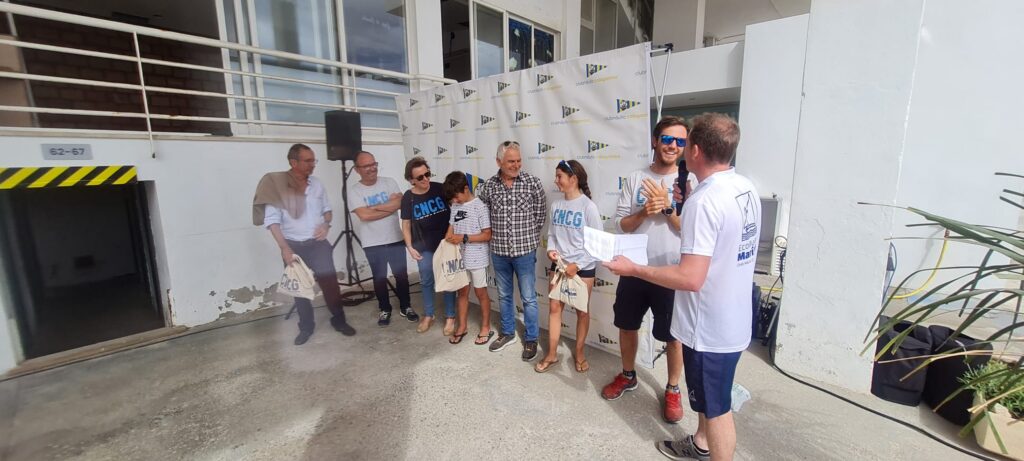 Más de doscientos Optimist luchan por la victoria en Cala Gamba