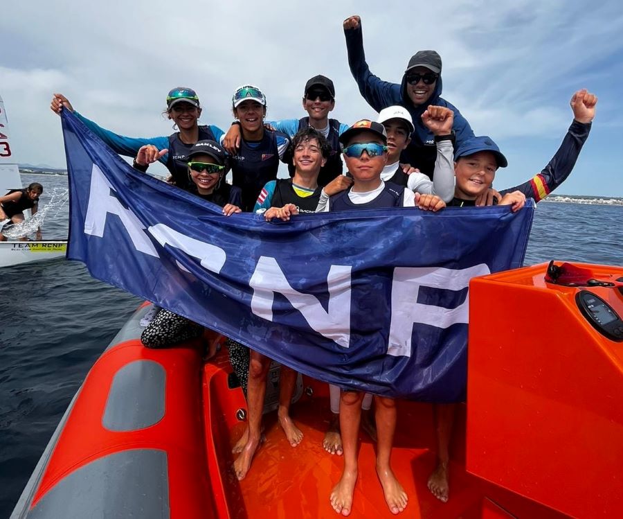 El RCNP gana el Campeonato de Baleares de Optimist por Equipos