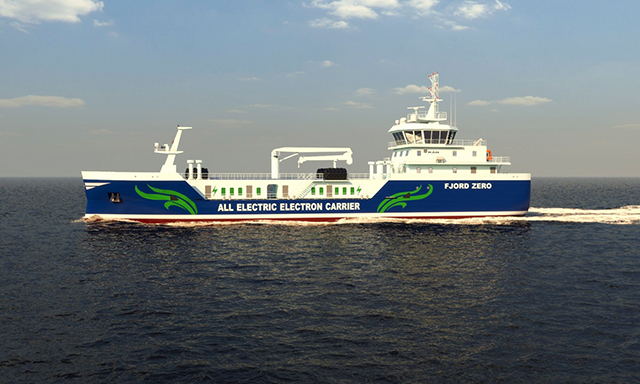 Los barcos eléctricos ya pueden repostar en alta mar