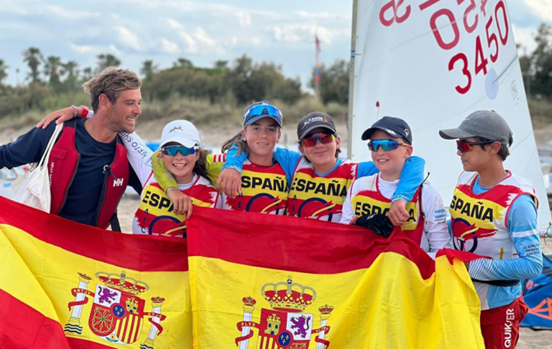 España, subcampeona del mundo de Optimist