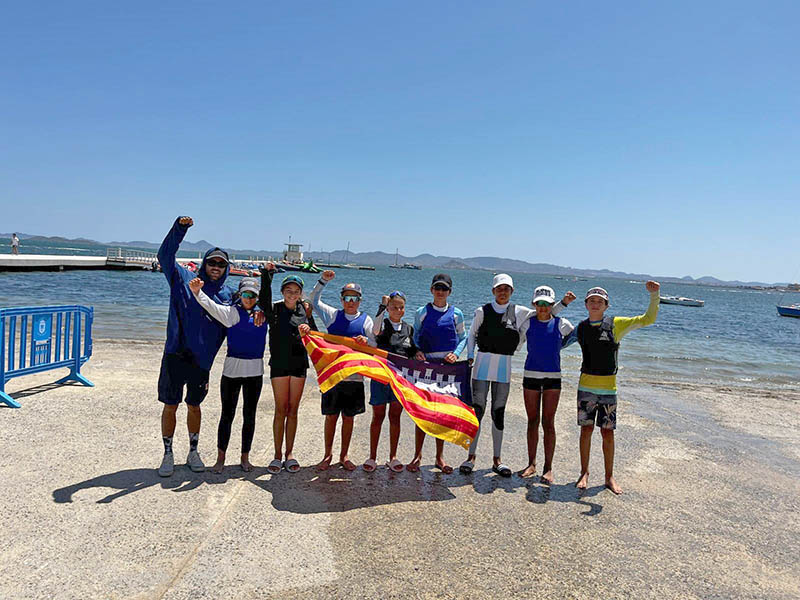 Oro y plata para Baleares en el nacional de Optimist por equipos