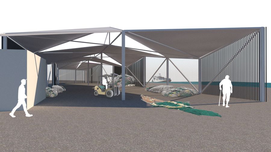 La Cofradía de Maó tendrá un secadero de redes junto a la Casa del Mar