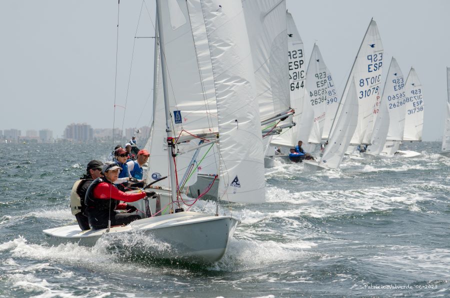 Triay y Noguera rozan el triunfo en la Copa de España de Snipe