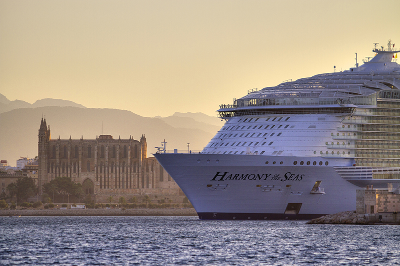 Récord de pasajeros de crucero en España