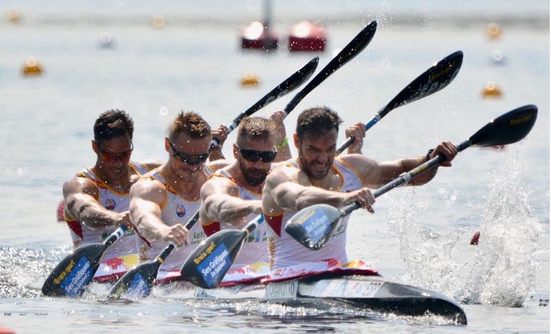 El K4 de Marcus Cooper saca billete para París 2024