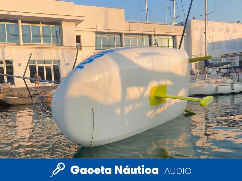 Una tabla de seis metros y medio para cruzar el Atlántico