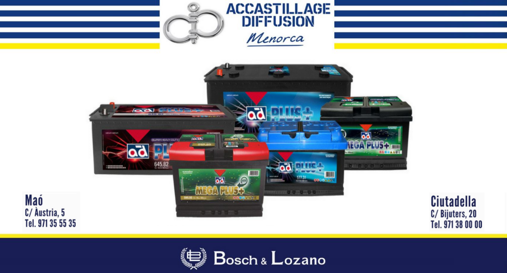 Las baterías en la náutica de recreo