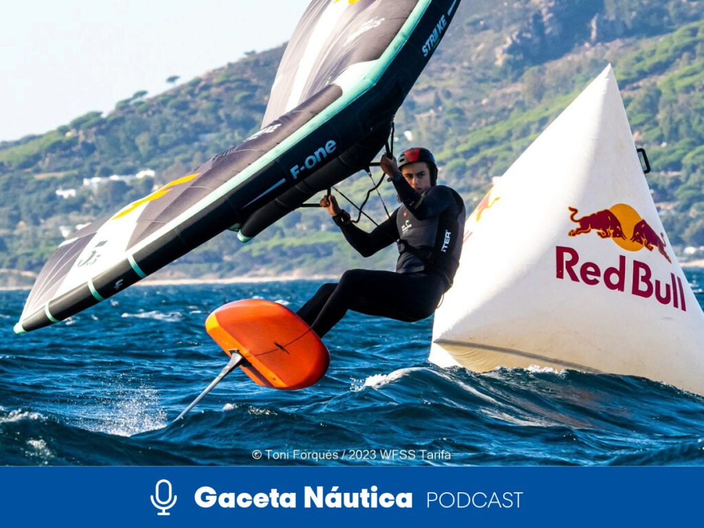 Atención a este nombre: Angel Candel, el referente nacional del Wingfoil