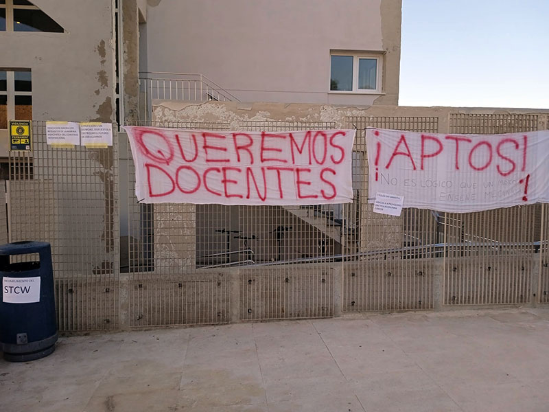 Los alumnos de náutica estallan: “Queremos profesores aptos”