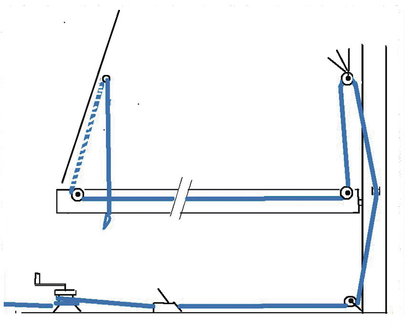 Rizos de un solo cabo, casi perfecto