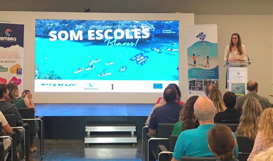 El CIFP Centre de la Mar del SOIB recibe el certificado de Escuelas Azules