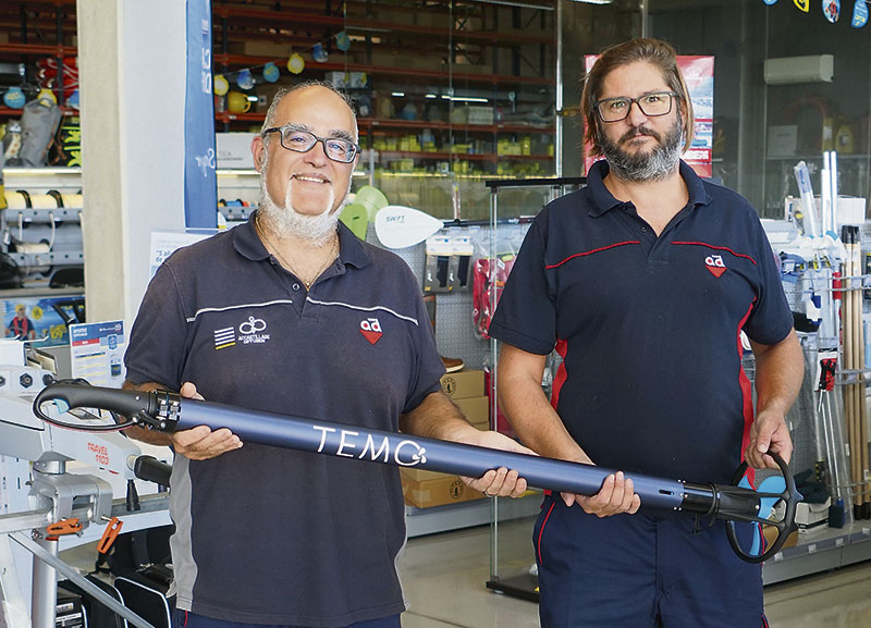 La tienda de  los navegantes en Menorca