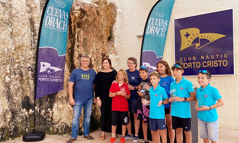 Sergi Riera, el mejor Optimist en Porto Cristo