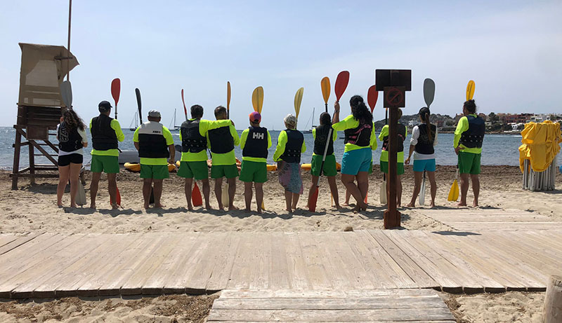 «Un mar de posibilidades» el compromiso del Náutico de Ibiza contra la exclusión social