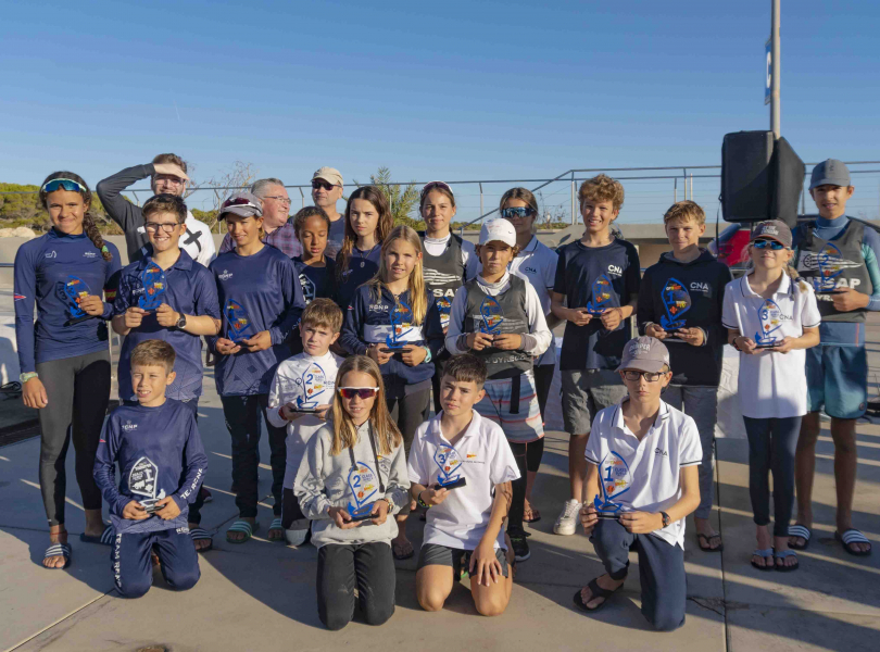 Sean Sadler gana el Trofeu Gabinet LLadó de Optimist