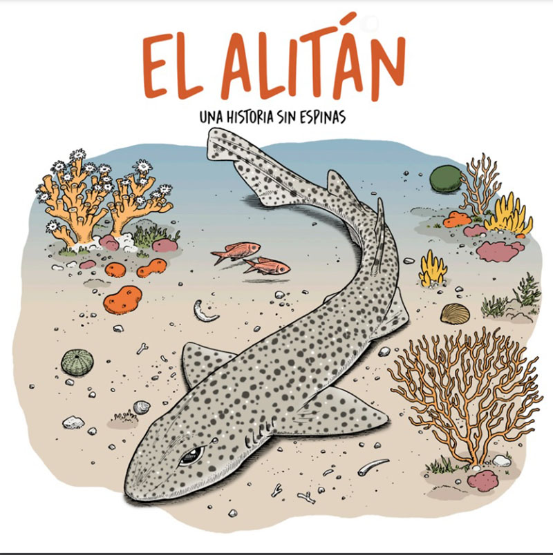 El alitán se convierte en personaje de cómic