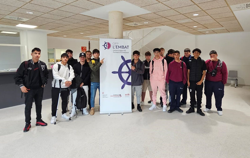 Por fin comienzan las clases en el centro de FP náutica de Son Castelló