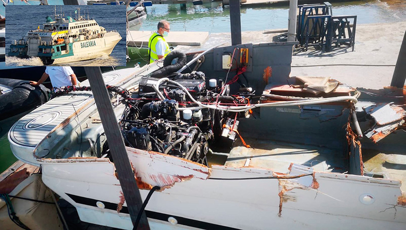 Tres acusados de homicidio por el abordaje mortal del Formentera Direct