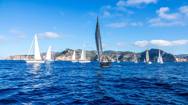 Cuarenta barcos participan en la última prueba del año de la Liguilla Dos Estaciones