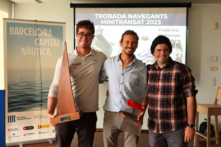 Trío de ases en la Base Mini Barcelona