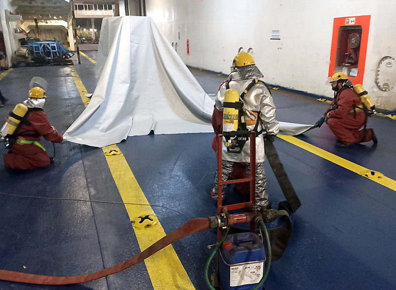 Trasmed actúa contra los incendios originados por coches eléctricos