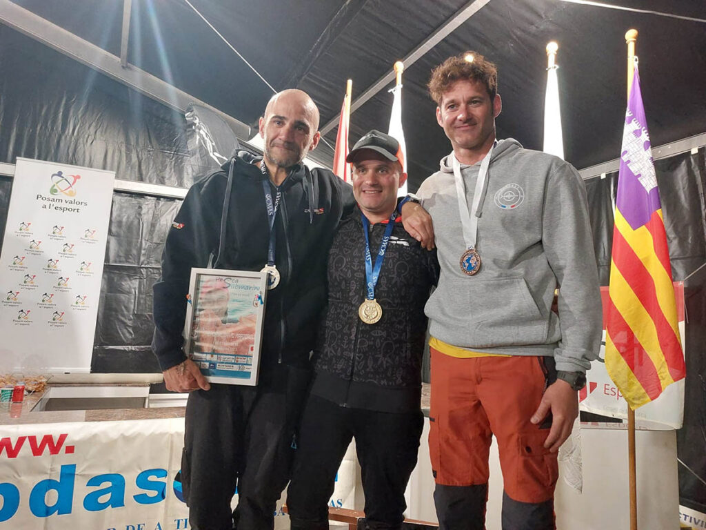 Malén Sart y Oscar Cervantes ganan el Master Ciutat de Palma de pesca submarina
