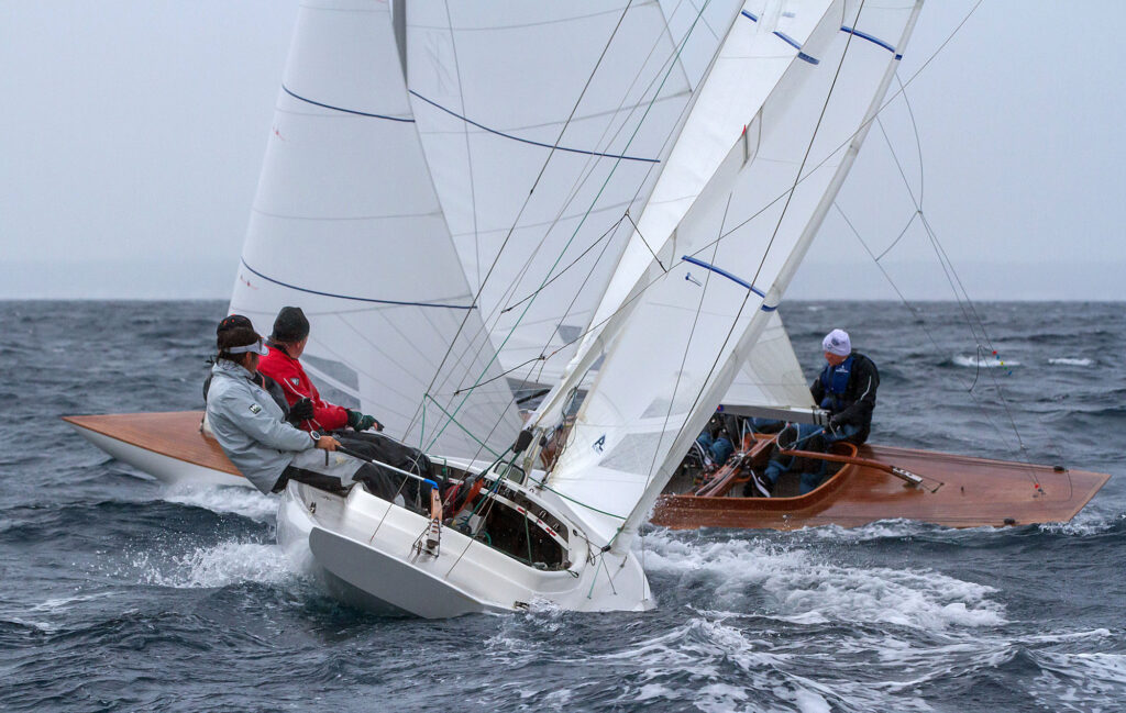 Viento duro para el estreno de la última ronda de las Winter Series de Puerto Portals