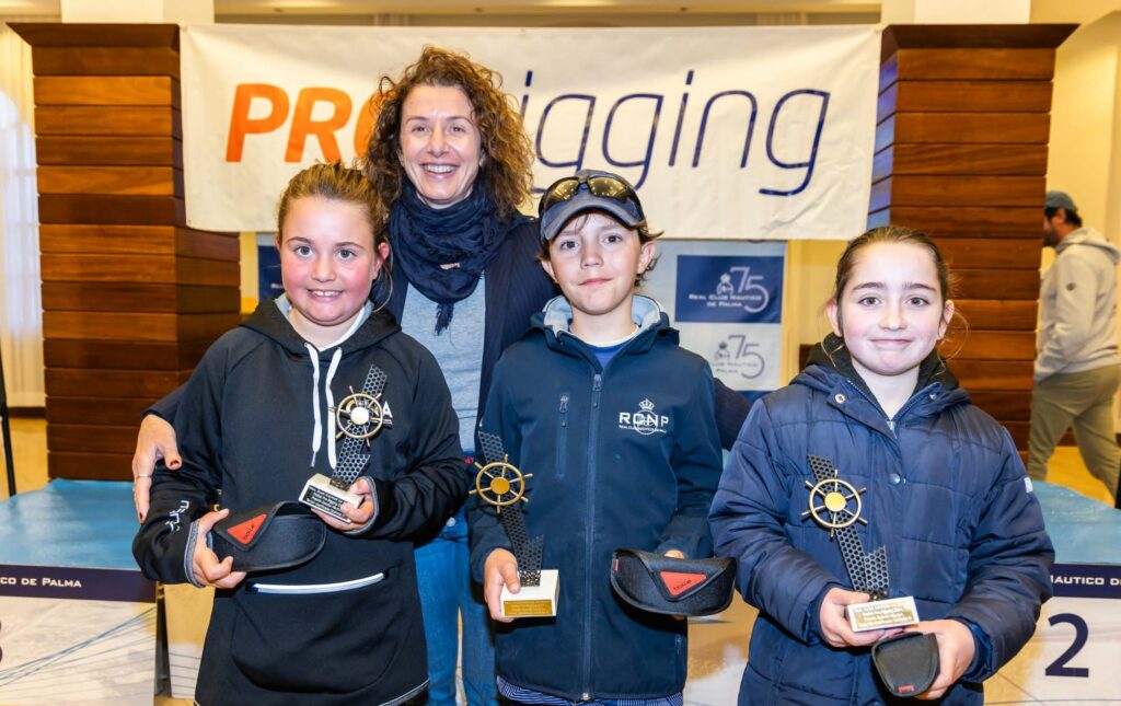 Jan Mucharski y Lluc Bestard, campeones de la Regata Pro-Rigging en la clase Optimist