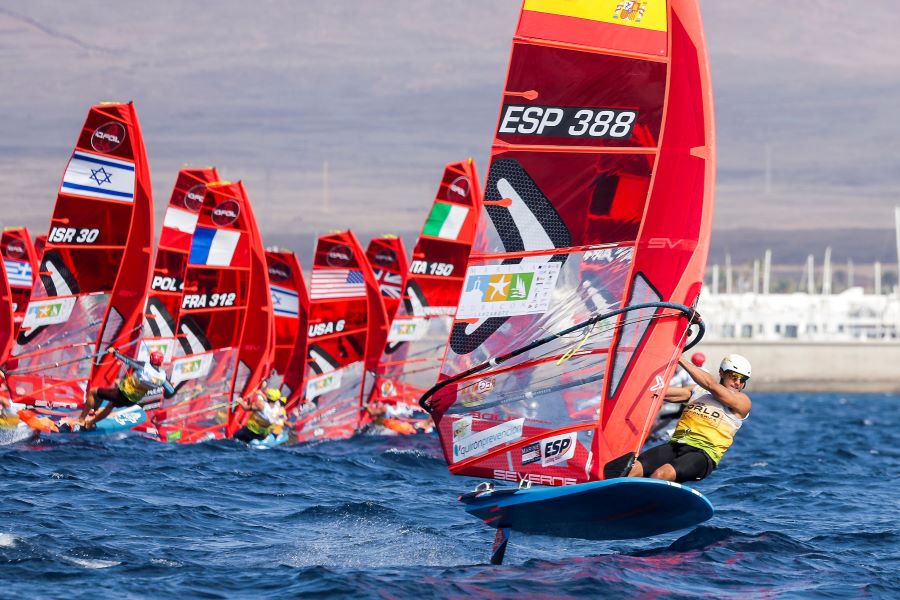 Nacho Baltasar pelea por meterse en la Medal Race del Mundial