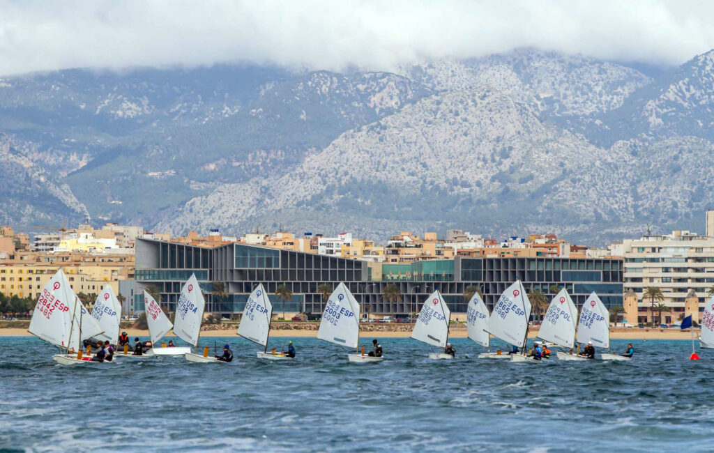 Viento duro en el estreno de la Pro-Rigging