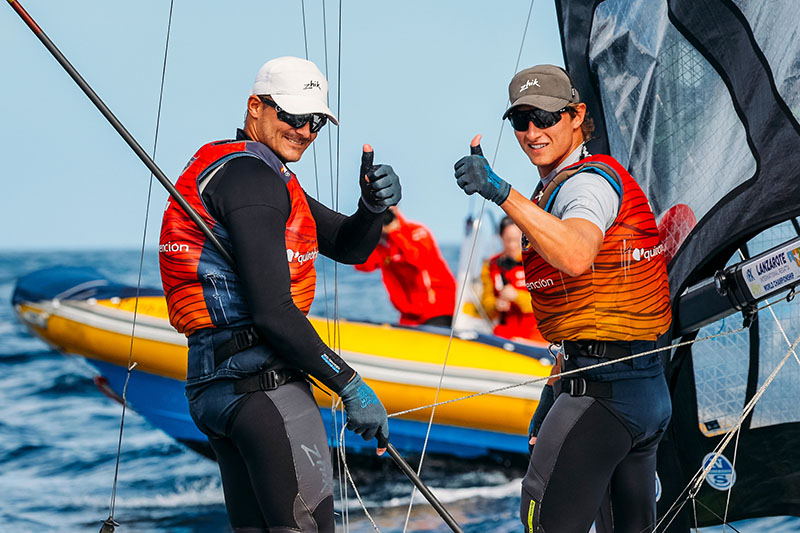 Bronce mundial para Botín y Trittel en Lanzarote