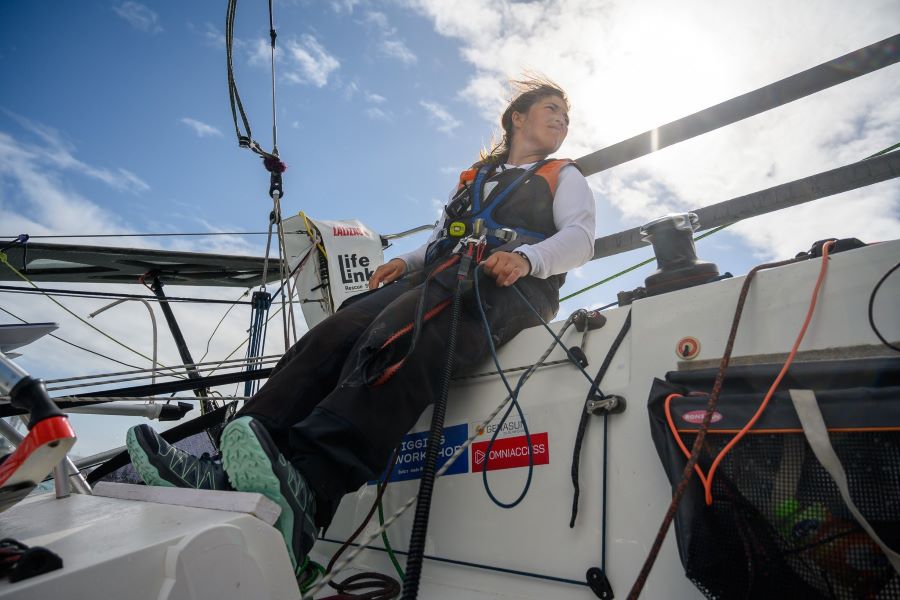 Aina Bauzà afronta el último tramo de su travesía de intento de récord