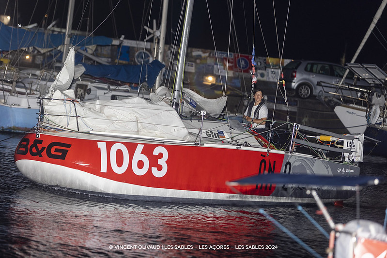 Aina Bauzà recorre las primeras millas en su intento de récord