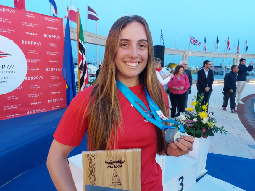 La española Claudia Adán, subcampeona de Europa en Pollença