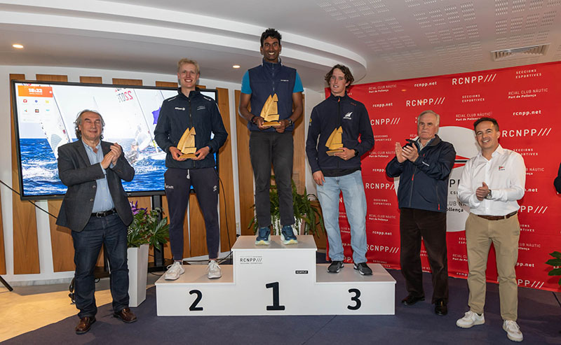 El hindú Wishnu Saravanan gana la Europa Cup de ILCA en Pollença