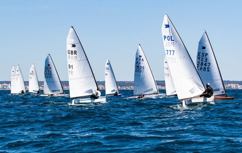 El auge meteórico del OK Dinghy en Mallorca